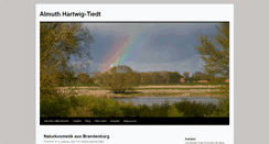 Desktop Screenshot of hartwig-tiedt.de